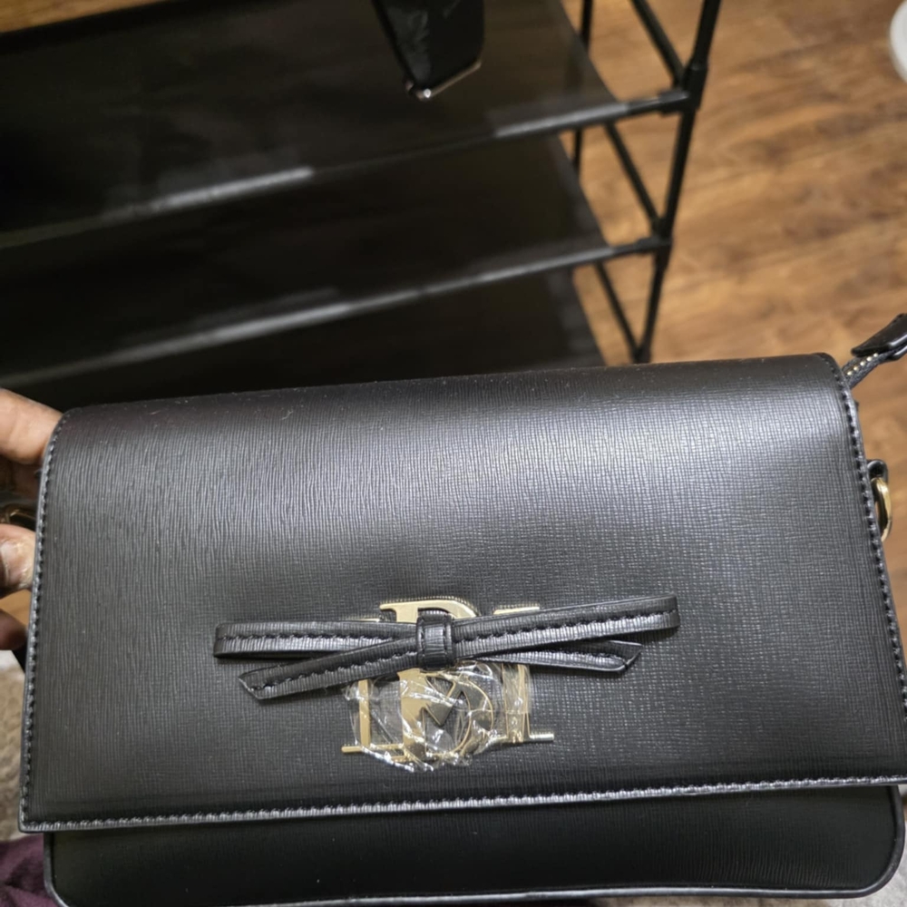 Elegant Black Designer Shoulder Bag